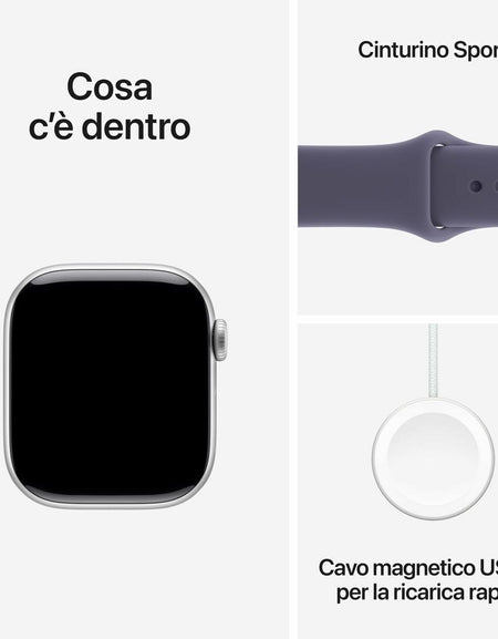 Smartwatch Apple MEU64QL/A Silver 42 mm-1