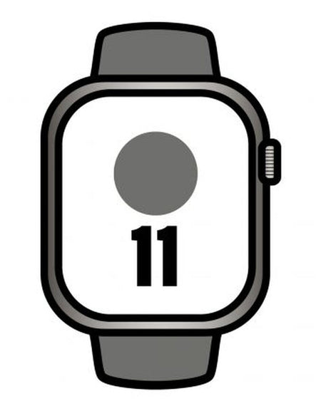 Smartwatch Apple MFCX4QL/A Titanium 46 mm-0