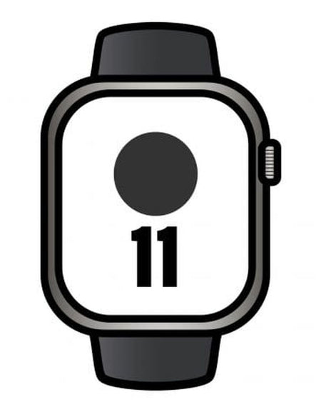 Smartwatch Apple MFD14QL/A Black Titanium 46 mm-0