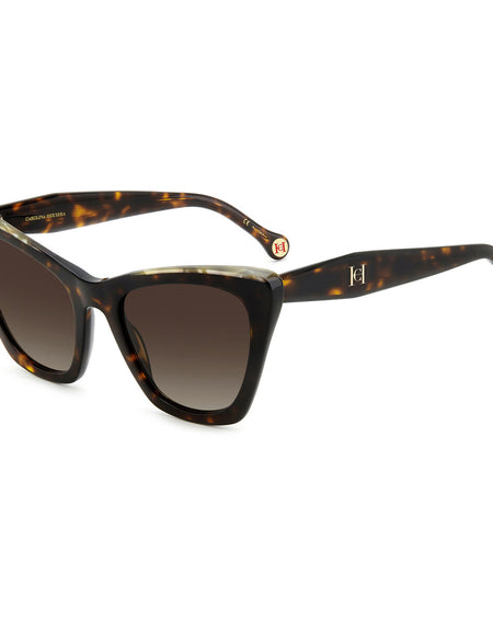 Ladies' Sunglasses Carolina Herrera HER-0129-S-C9K Ø 55 mm-0