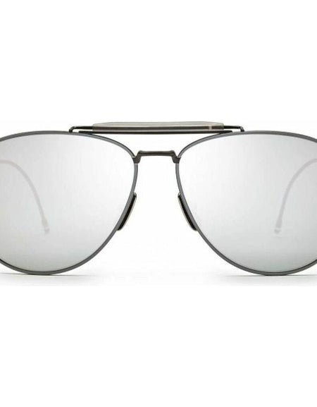 Unisex Sunglasses Thom Browne TB-015-LTD-BLK-GRY-62 Ø 62 mm-0