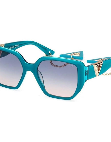 Ladies' Sunglasses Guess W Turquoise Ø 55 mm-0