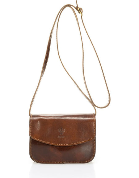 Designer Italian Handbag - 1045 Brown