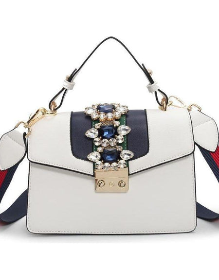 Elegant PU Lined Messenger Bag for Women