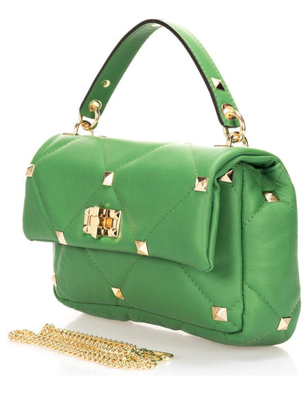 KYLIE APPLE Luxury Quilted Leather Handbag