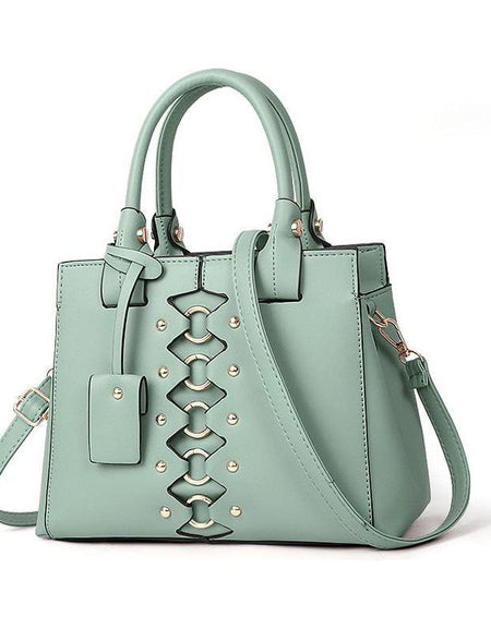 Luxe Elegance: Japanese Style PU Leather Handbag for Women