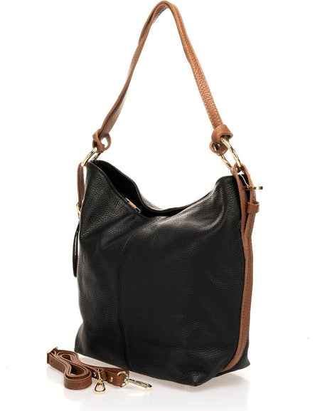 Designer Italian Handbag - 1247 BLACK