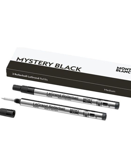 MONTBLANC Mod. BALLPOINT PEN REFILLS - Medium - MISTERY BLACK-0