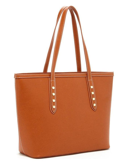 Ludlow Brown Leather Shoulder Bag
