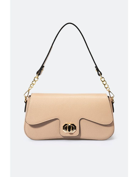 ALMA CIPRIA Baguette Bag in Grain Leather
