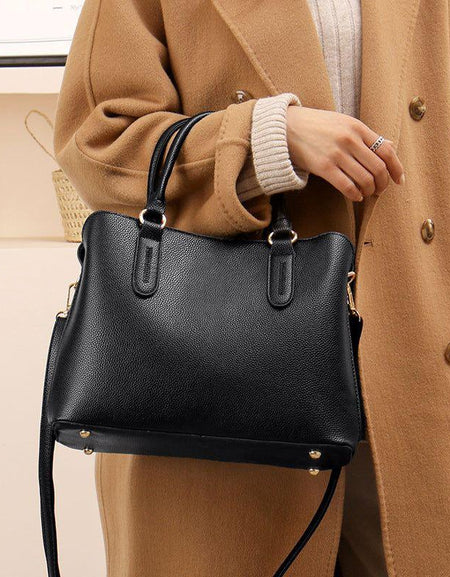 Elegant PUL Luxury Bucket Handbag for Women