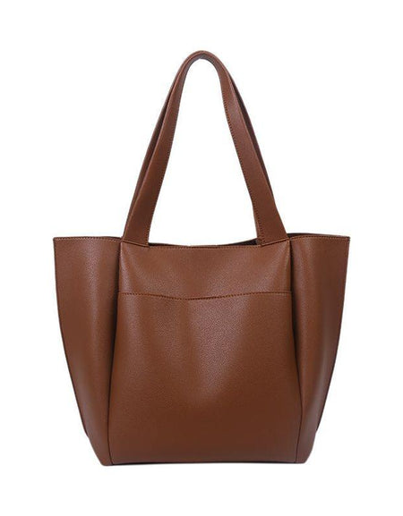 Retro PU Leather Hong Kong Style Handbag - Redefining Elegance