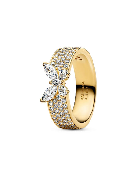 PANDORA JEWELRY Mod. SPARKLING BUTTERFLY BOLD RING-0