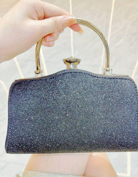 Designer Nightout Clutch Bag with Diamond Inlays