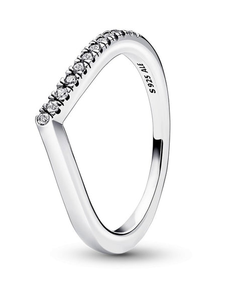PANDORA JEWELS Mod. PANDORA TIMELESS WISH HALF SPARKLING - RING - Size 58-0