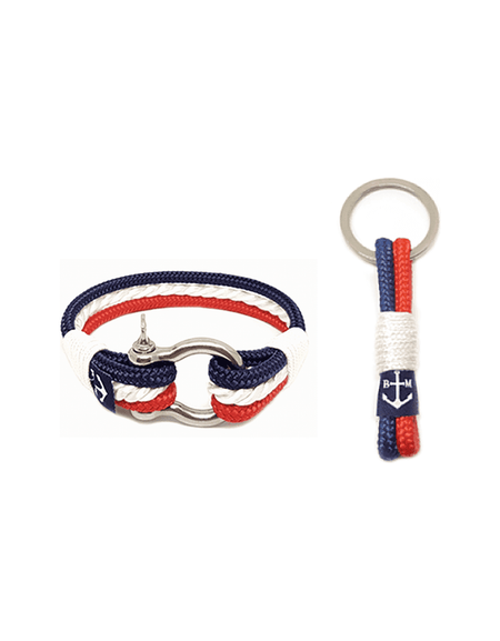 Netherlands Nautical Bracelet and Keychain-0