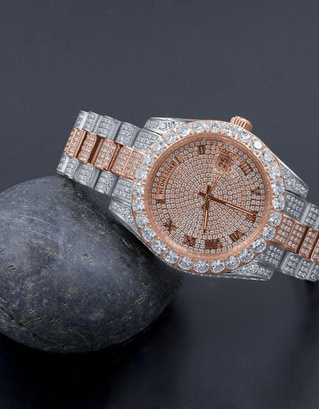 Bling Master Crown Steel Watch: A Masterpiece of Luxury and Elegance