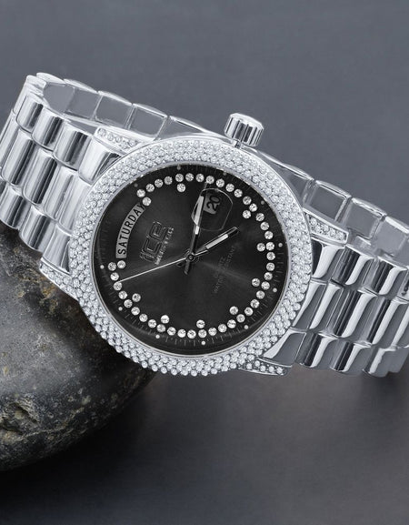 Grandeur Bling Metal Watch | 562657