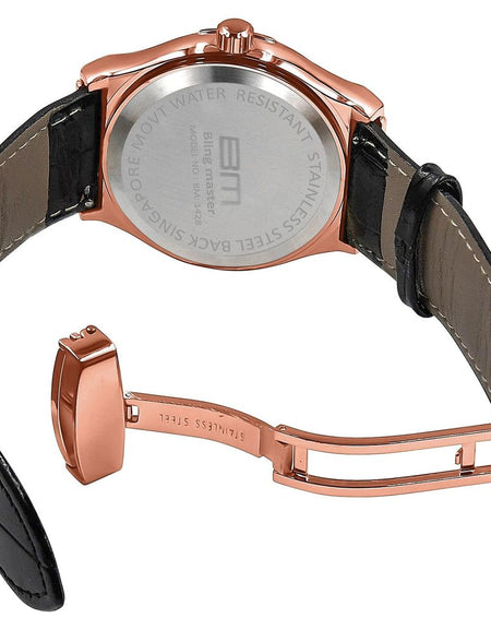 Plaltial Bling Leather Watch | 51103533