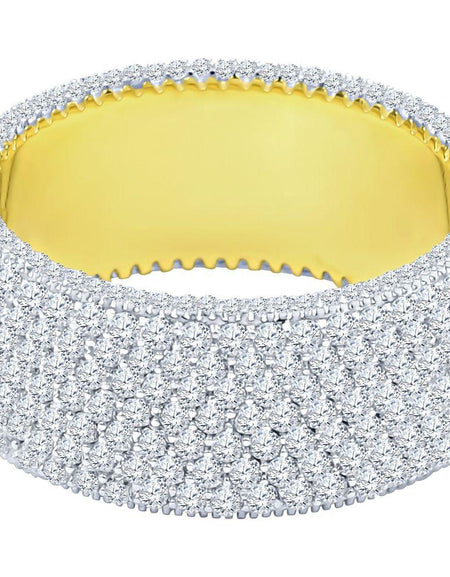 Bling Master Eternity Silver Ring