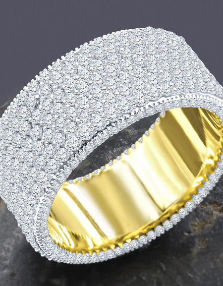 Bling Master Eternity Silver Ring