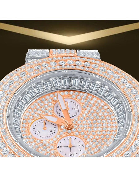 COMELY Hip Hop Metal Watch - A Luxurious Statement Piece