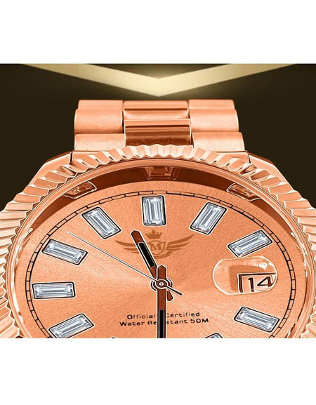 Bling Master Cosmic Steel Automatic Metal Watch