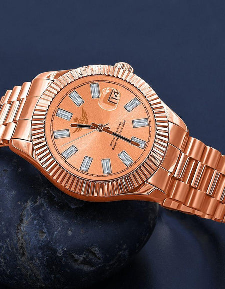 Bling Master Cosmic Steel Automatic Metal Watch