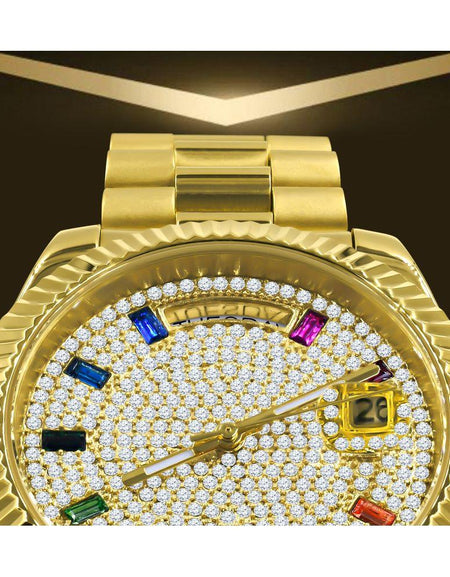 ARISTOCRATIC Hip Hop Metal Watch - A Pinnacle of Luxury and Style