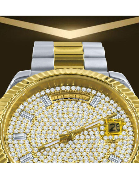 Aristocratic Hip Hop Metal Watch – A Masterpiece of Luxury