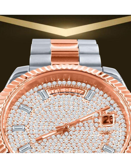 ARISTOCRATIC Hip Hop Metal Watch - A Dazzling Statement Timepiece