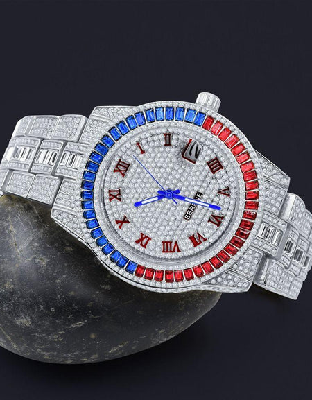 IDIOSYNCRATIC Hip Hop Metal Watch