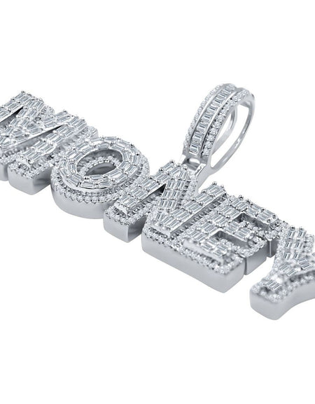 ARGENTUM Sterling Silver Pendant - Exquisite Radiant Elegance