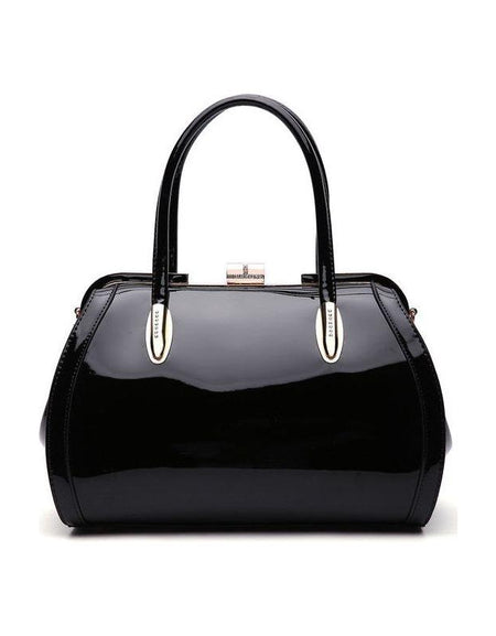 MKF Marlene Patent Satchel Handbag by Mia K