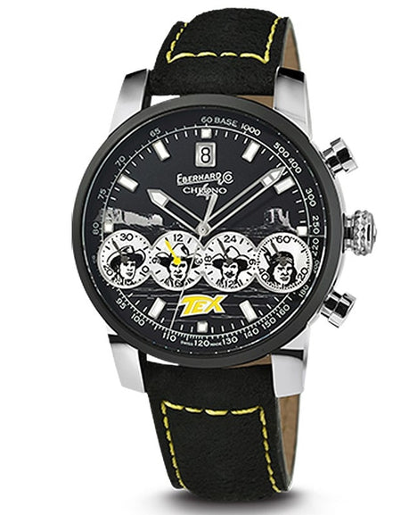 EBERHARD Mod. 4 TEX WILLER CHRONO LIMITED EDITION-0