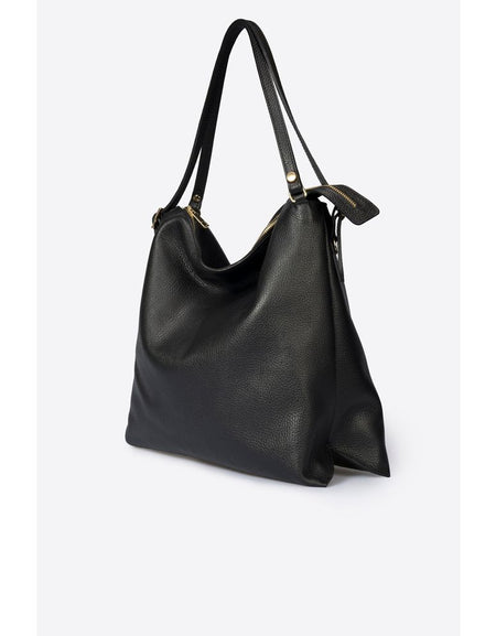 ELOISE-BLACK: Luxurious Italian Handbag Collection