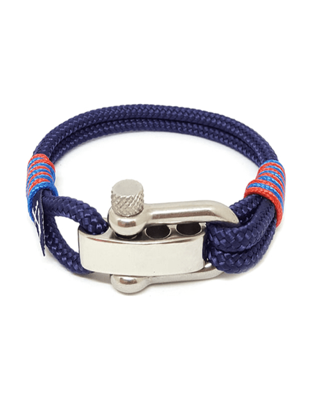 Adjustable Shackle Yachting Nautical Bracelet-0