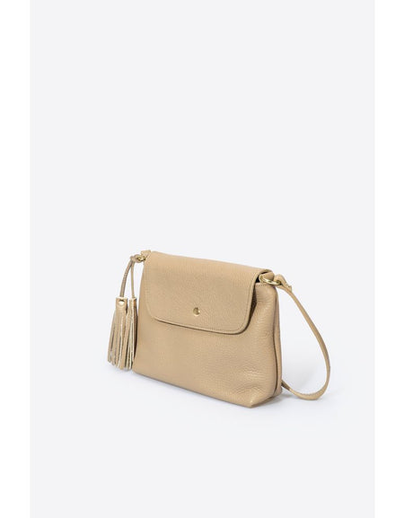 Aster Taupe: Exquisite Designer Italian Handbag