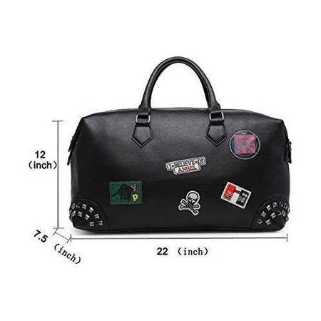 Luxurious Oversized Travel Bag - Large Tote Crossbody Handbag