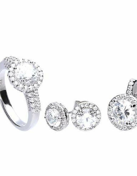 Necklace and matching earrings set Diamonfire 1312691903175 Ring-1