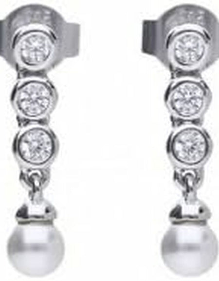 Ladies' Earrings Diamonfire 6218571111 3 cm-1