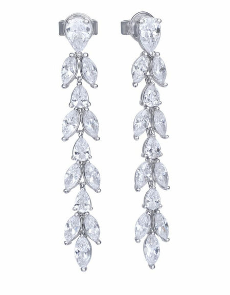 Ladies' Earrings Diamonfire 6220211082 3 cm-0