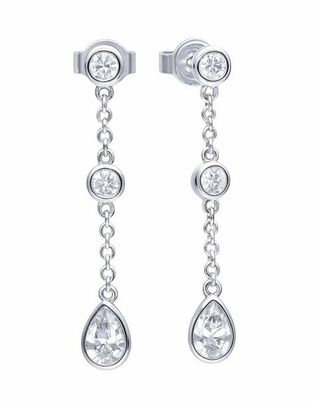 Ladies' Earrings Diamonfire 6220811082 3 cm-0