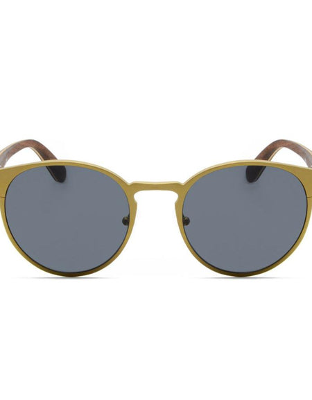 Perfect Storm - Titanium & Wood Sunglasses