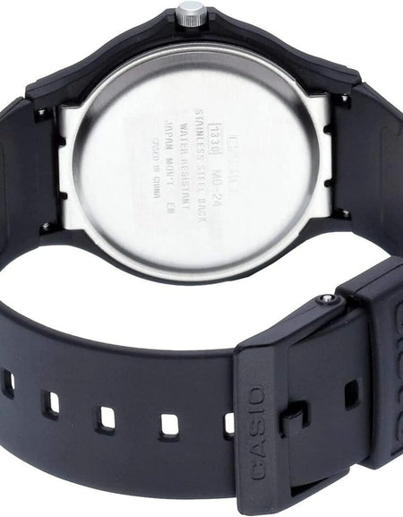 Men's Watch Casio MQ-24-7BLLEG White Black-1