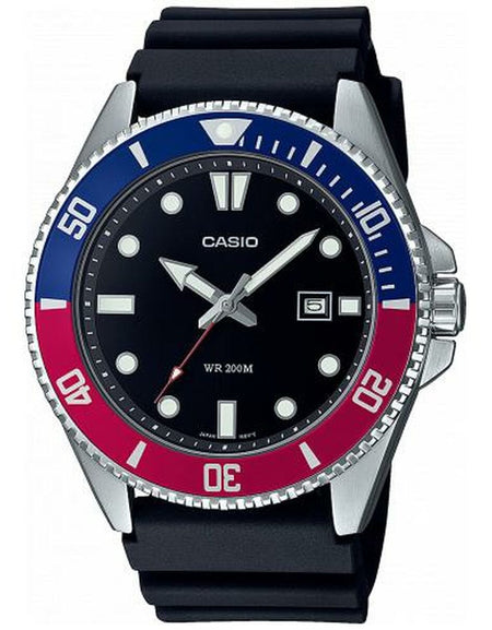 Men's Watch Casio MDV-107-1A3VEF Black-0