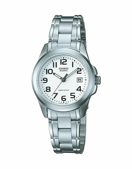 Unisex Watch Casio LTP-1259PD-7BEG White Silver-0