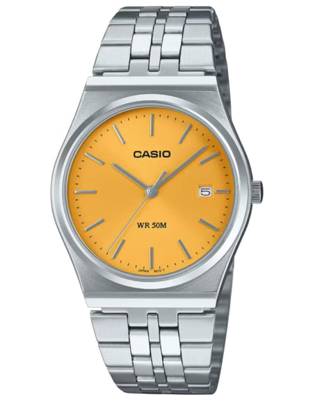 Men's Watch Casio Yellow Silver (Ø 35 mm)-0