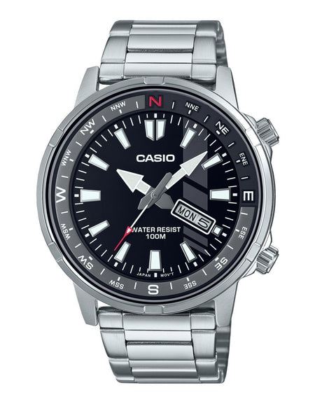 Men's Watch Casio MTD-130D-1A4VDF Silver (Ø 44 mm)-0