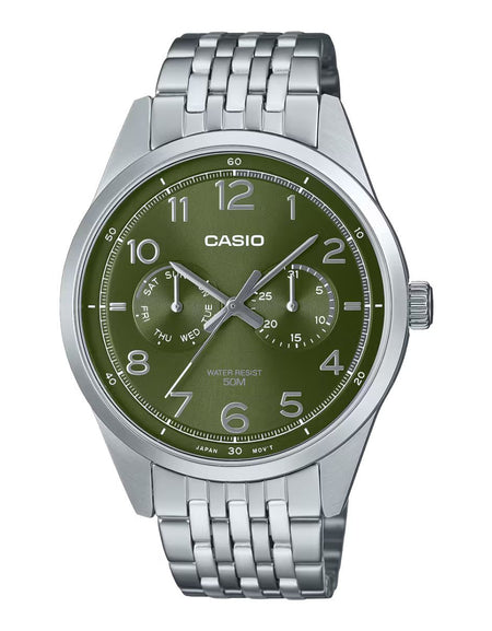 Men's Watch Casio MTP-E340D-3AVDF Silver (Ø 42 mm)-0